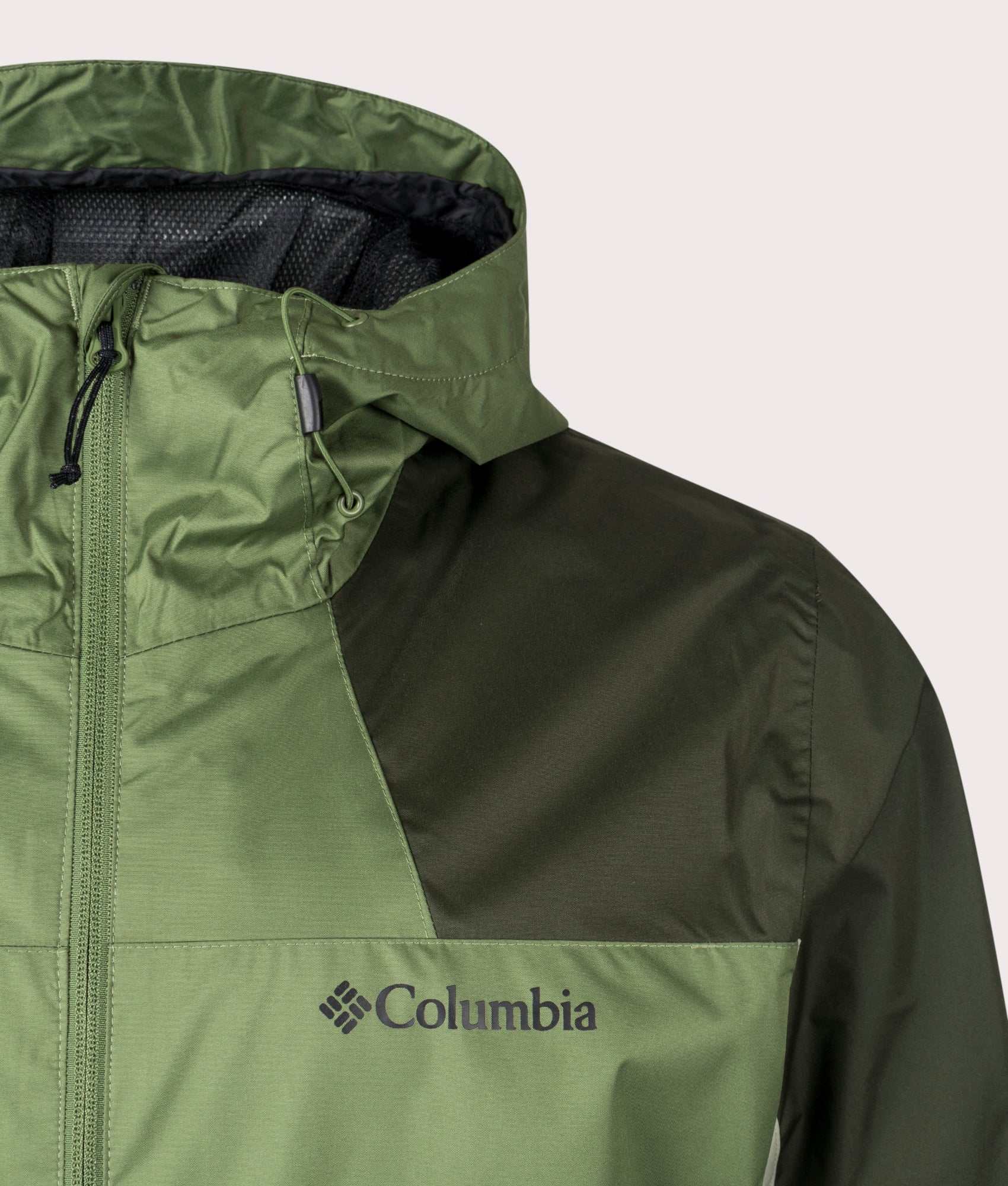 Columbia, Inner Limits III Jacket, canteen/ greens, EQVVS Menswear, detailed photo shot