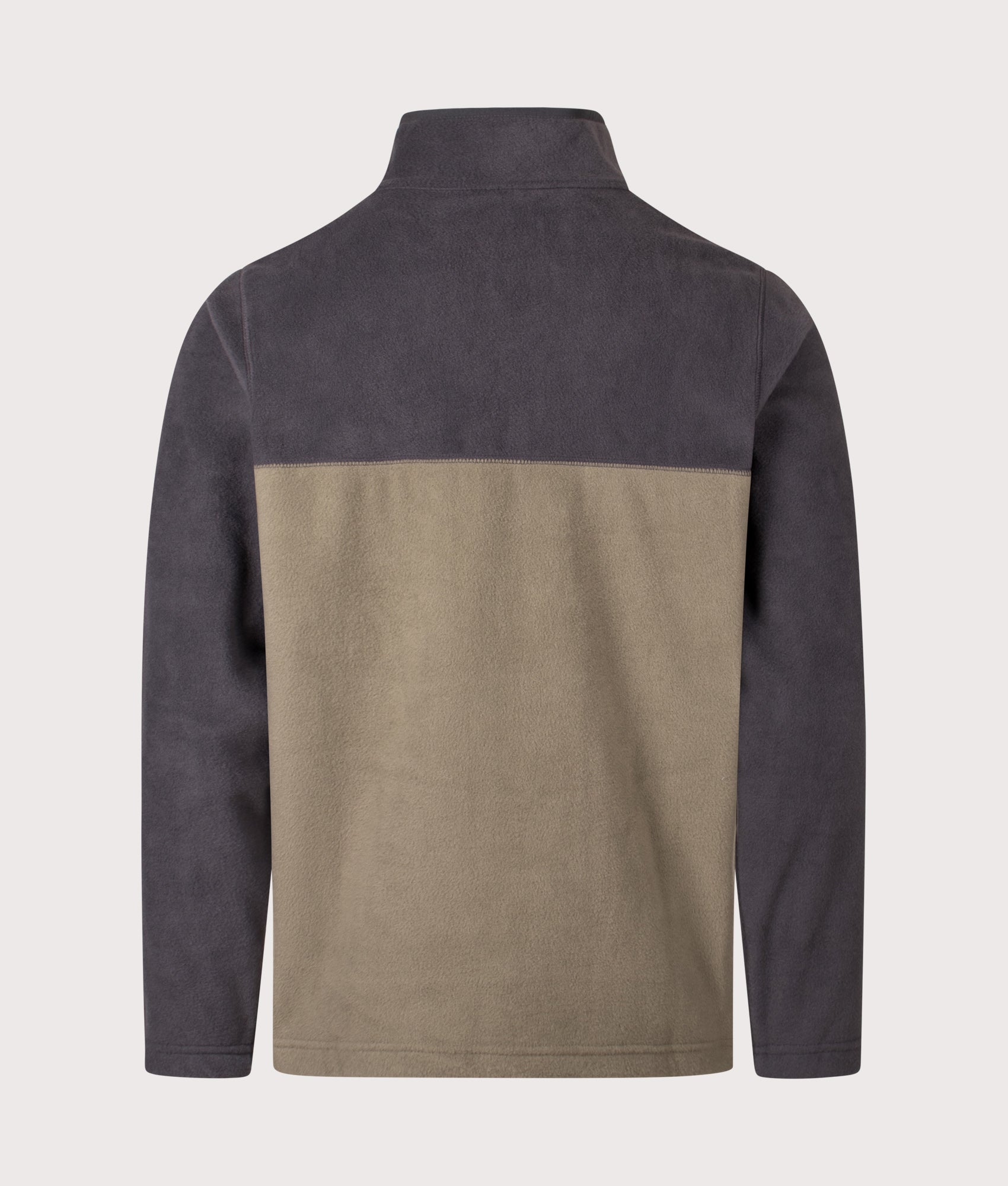Steens Mountain Half Snap II Sweatshirt in Stone Green/ Shark | Columbia | Shot at EQVVS | Back shot 