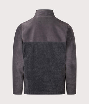 Steens Mountain Half Snap II Sweatshirt in Charcoal Heather/Shark | Columbia | Shot at EQVVS | Back shot 
