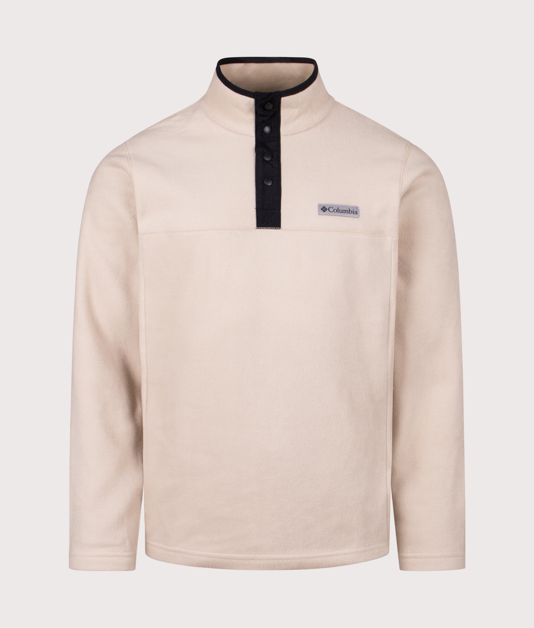 Steens Mountain Half Snap II Fleece in Ancient Fossil/Black| Columbia | Shot at EQVVS | Front shot 