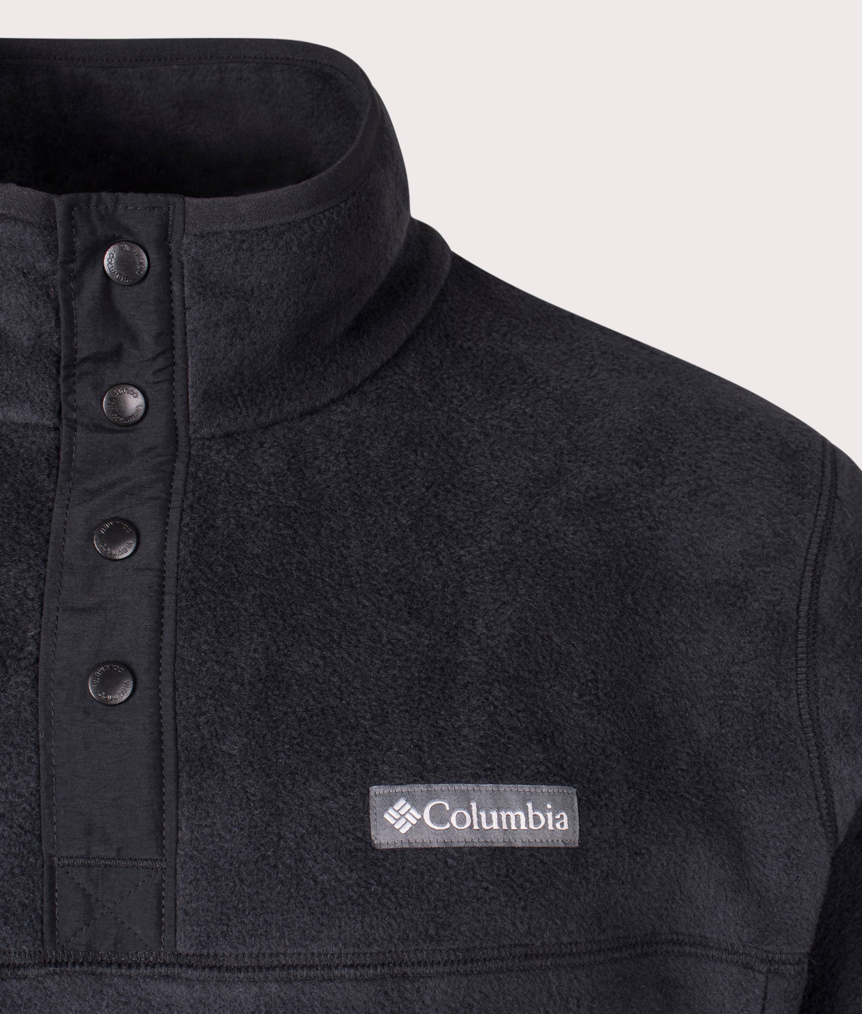 Columbia, Steens Mountain Half Snap II, black, EQVVS Menswear, detailed shot photo
