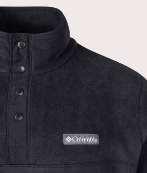Columbia, Steens Mountain Half Snap II, black, EQVVS Menswear, detailed shot photo