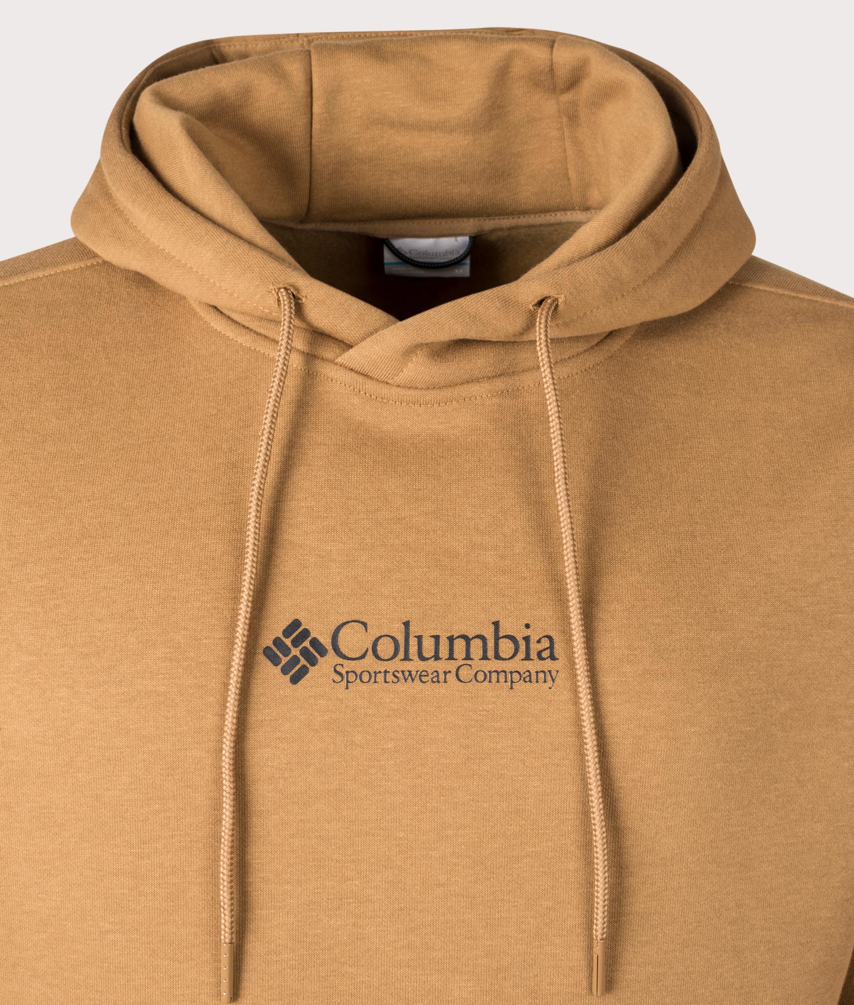 Columbia, Meridian Creek Hoodie, camel brown, EQVVS Menswear, detailed shot photo