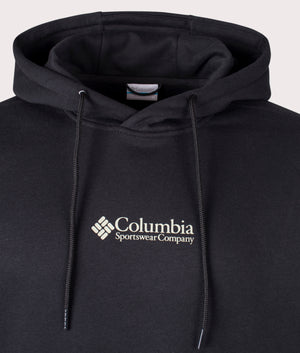 Columbia, Meridian Creek Hoodie, black, EQVVS Menswear, detailed shot photo