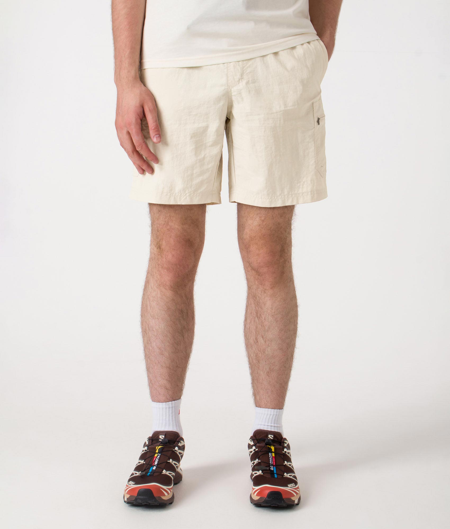 Mountaindale Cargo Shorts. Shot by EQVVS. Front shot.