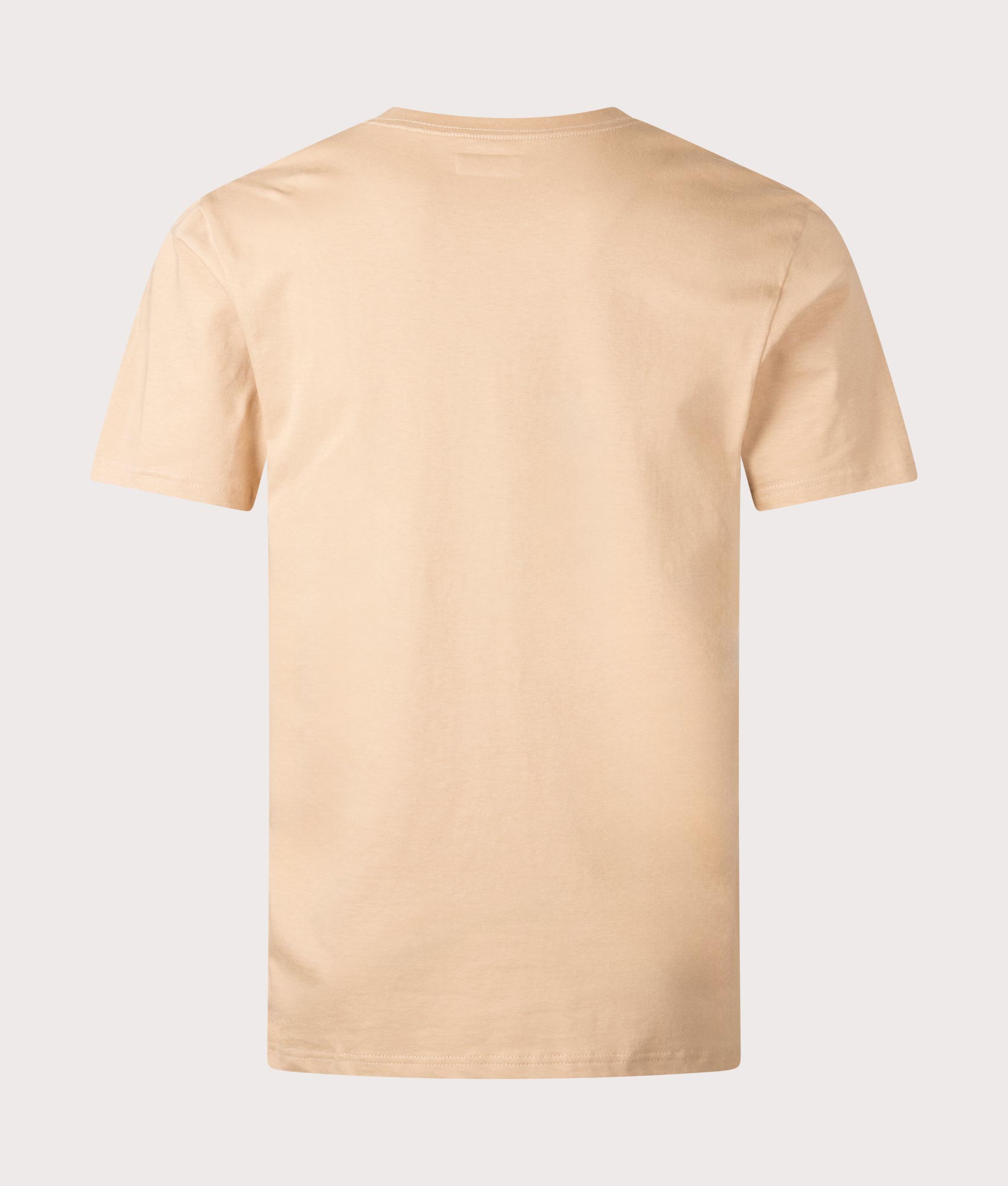 Columbia CSC Basic Logo T-Shirt in Canoe orange at EQVVS. Back Shot.