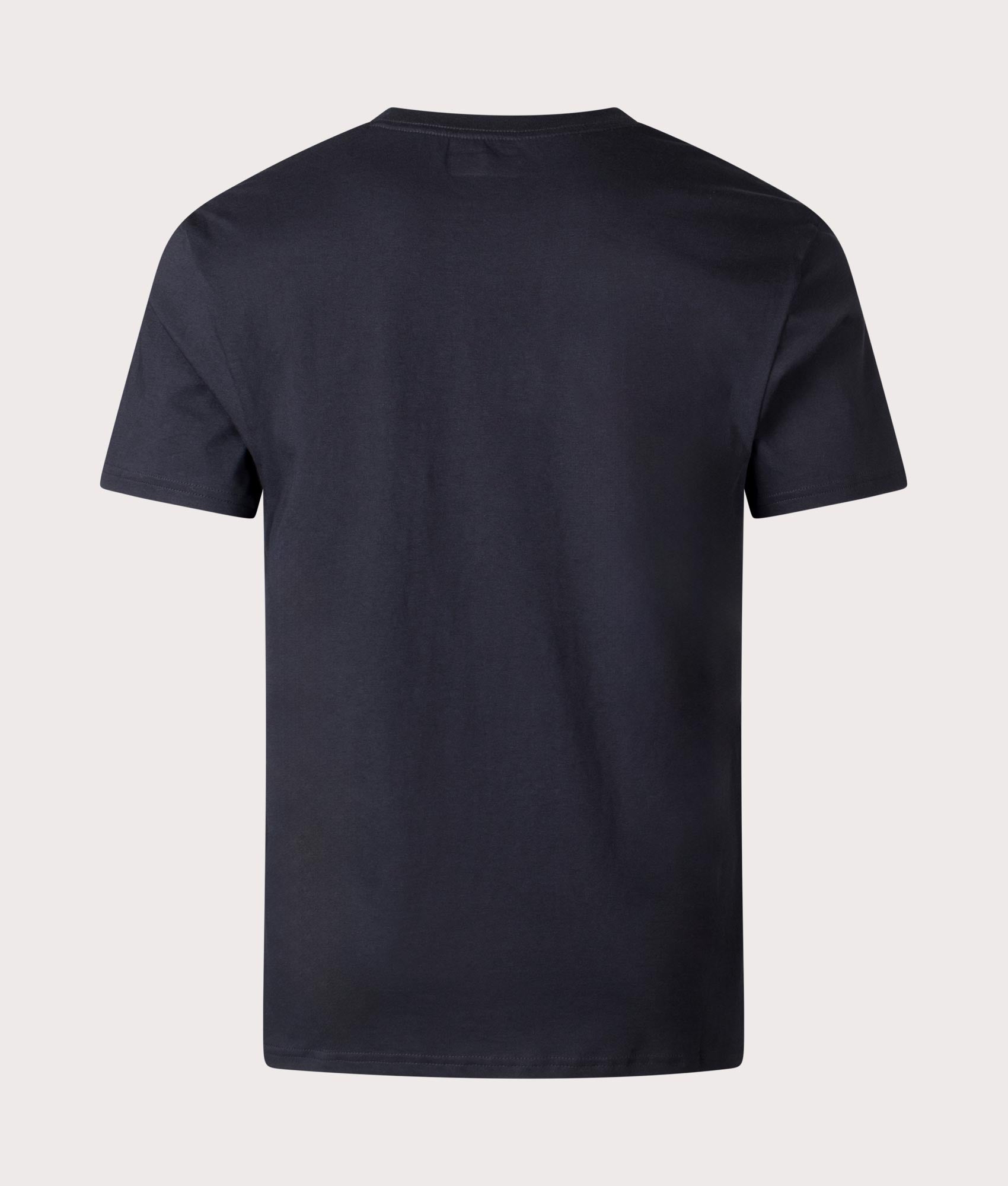Columbia CSC Basic Logo T-Shirt in Black. Shot at EQVVS. Back shot 