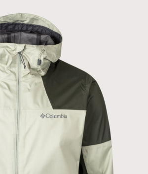 Inner Limits III Jacket in Safari/Greenscape | Columbia | EQVVS | Front angle shot 
