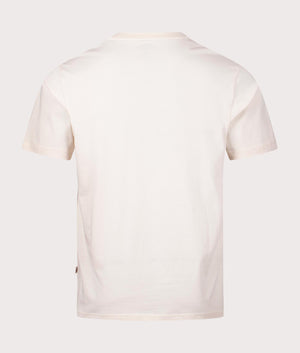 Mapleton T-Shirt in Whitecap Gray by Dickies. EQVVS Back Angle Shot.