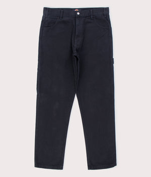 Straight-Fit-Duck-Carpenter-Pants-SW-Black-Dickies-EQVVS flat lay front image