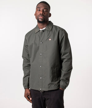 Oakport-Coach-Jacket-Olive-Green-Dickies-EQVVS
