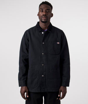 Duck-Canvas-Chore-Jacket-SW-Black-Dickies-EQVVS