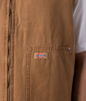Relaxed-Fit-Dickies-Duck-Canvas-Gilet-Stone-Washed-Brown-Duck-Dickies-EQVVS