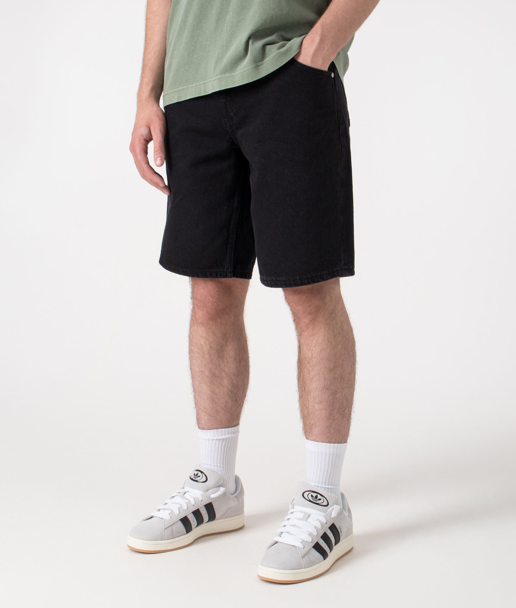 Cromer Shorts. Shot by EQVVS. Front angled shot.