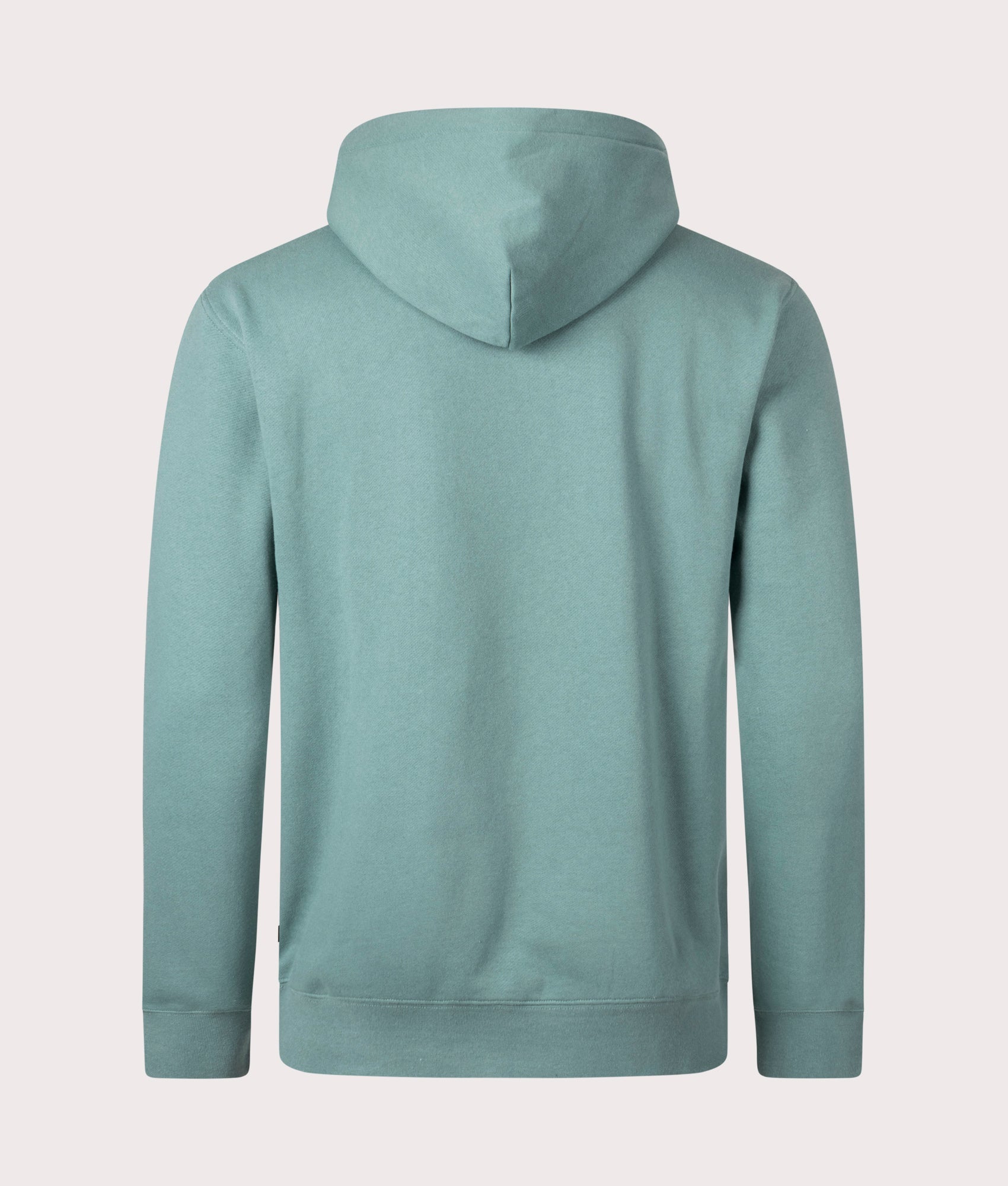 Set Box Hoodie in Sage by Huf. EQVVS Back Angle Shot.