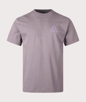HUF Huf Set Triple Triangle T-Shirt in Light Plum at EQVVS Front Shot
