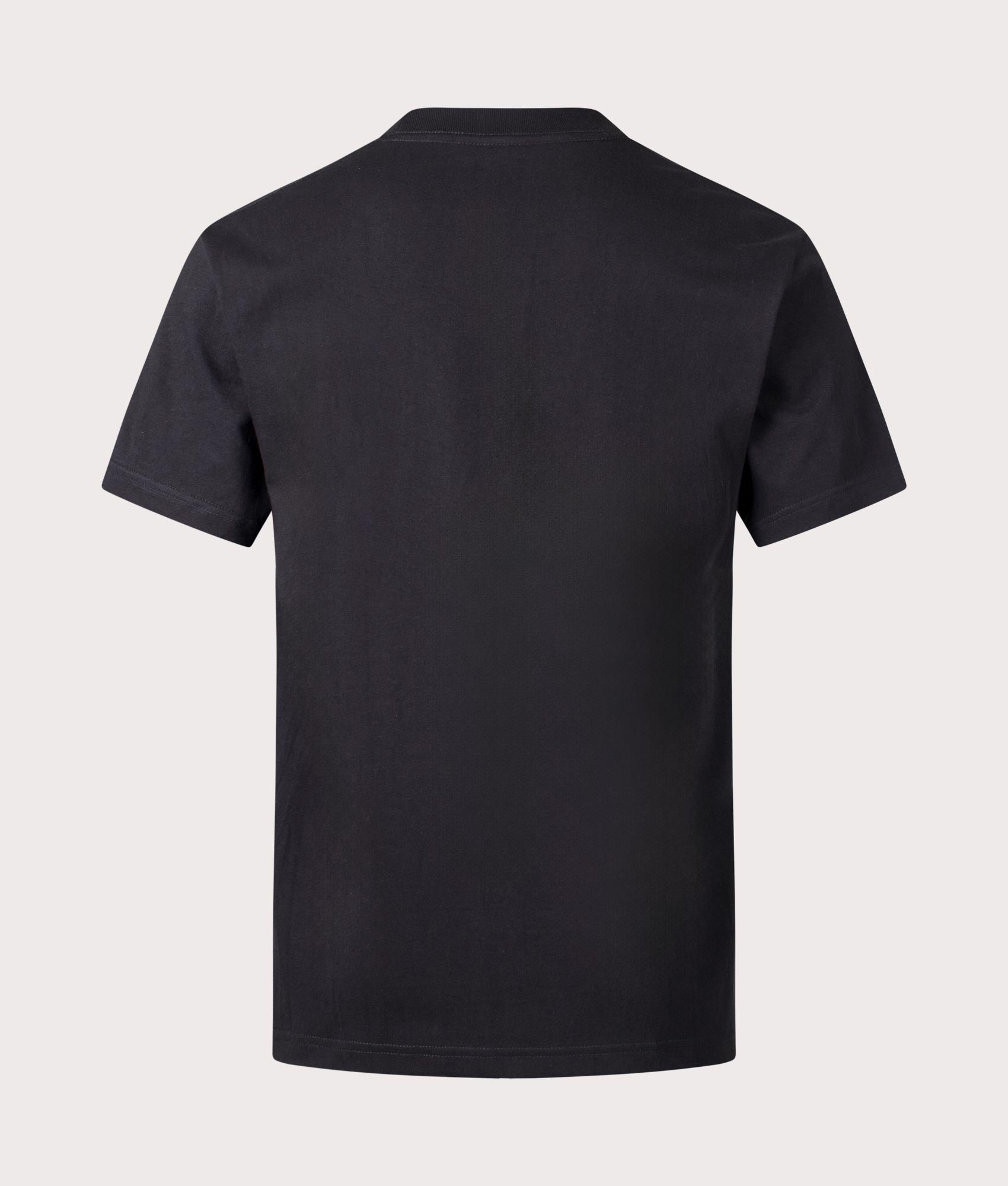 HUF Relocation T-Shirt in Black at EQVVS Back Shot
