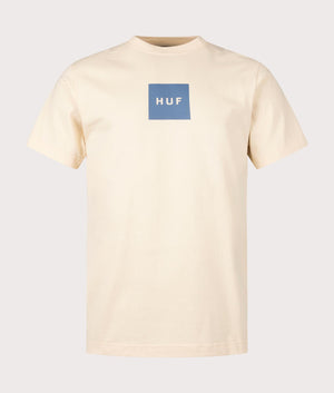 Set Box T-Shirt in Wheat by Huf. EQVVS Front Angle Shot.