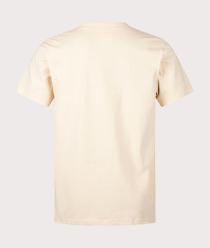 Set Box T-Shirt in Wheat by Huf. EQVVS Back Angle Shot.