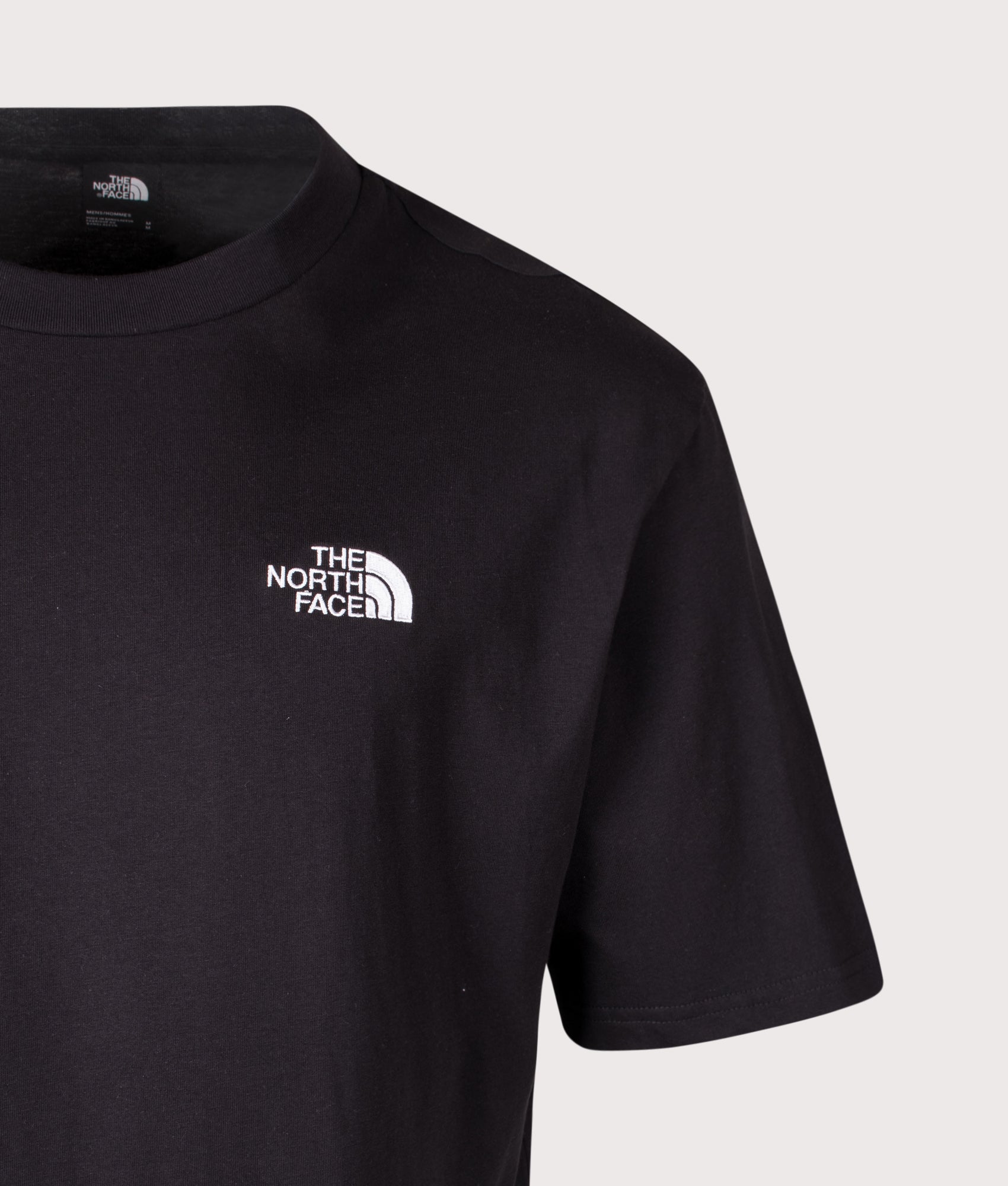 Oversized Fit Essential  T-Shirt. Shot by EQVVS. Front detail shot.