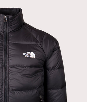 The North Face  Hydrenalite Down Jacket in TNF Black at EQVVS Menswear. Detail Shot.