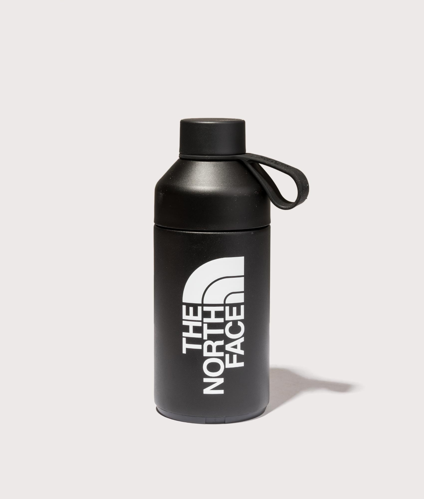 The North Face TNF Water Bottle 0.75L at EQVVS. Front Shot.