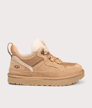UGG Lowmel in Chestnut at EQVVS Menswear. Side shot.