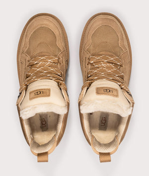 UGG Lowmel in Chestnut at EQVVS Menswear. Above shot.
