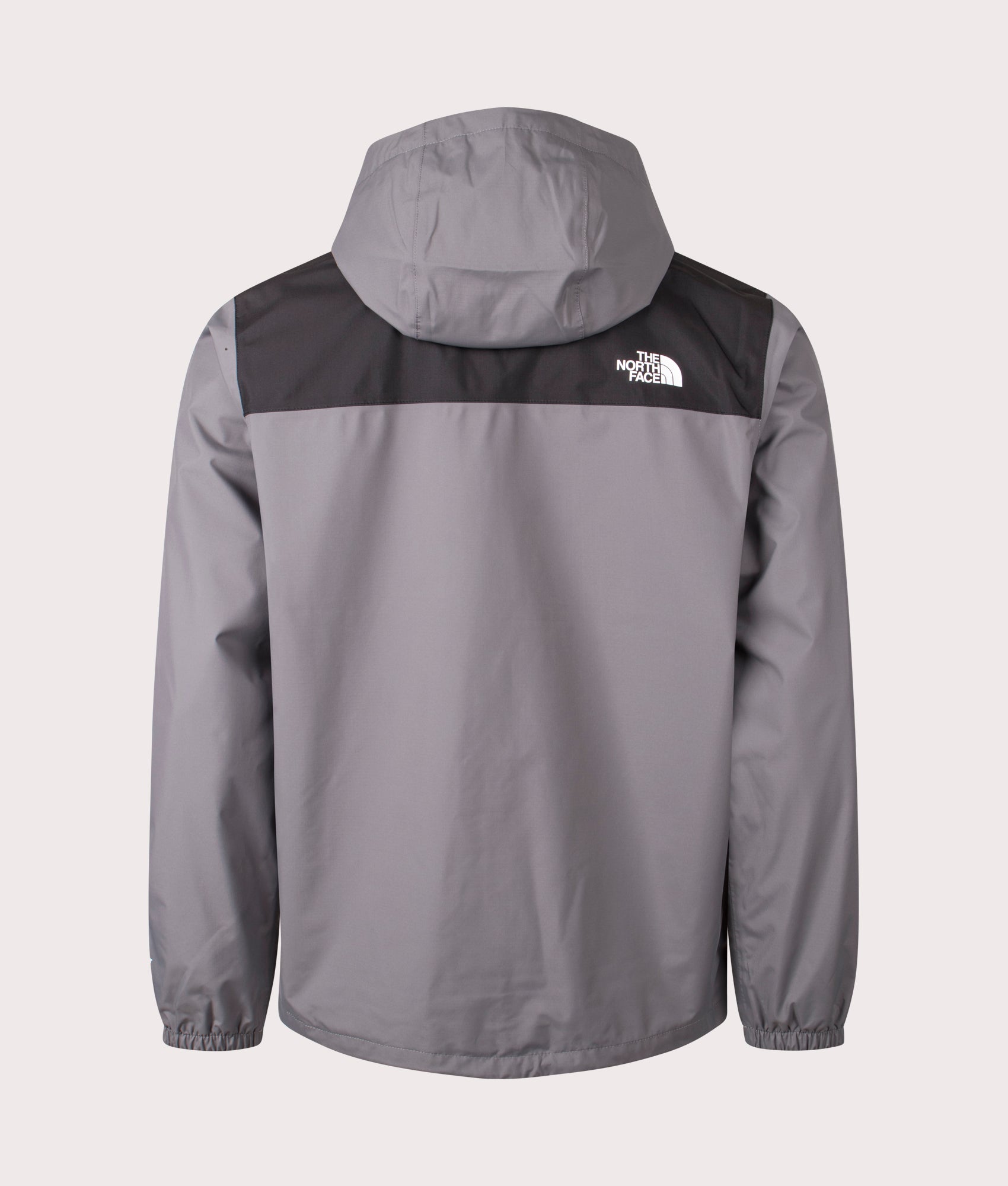 Antora Jacket by The North Face in Smoked Pearl. Shot by EQVVS. Back shot.