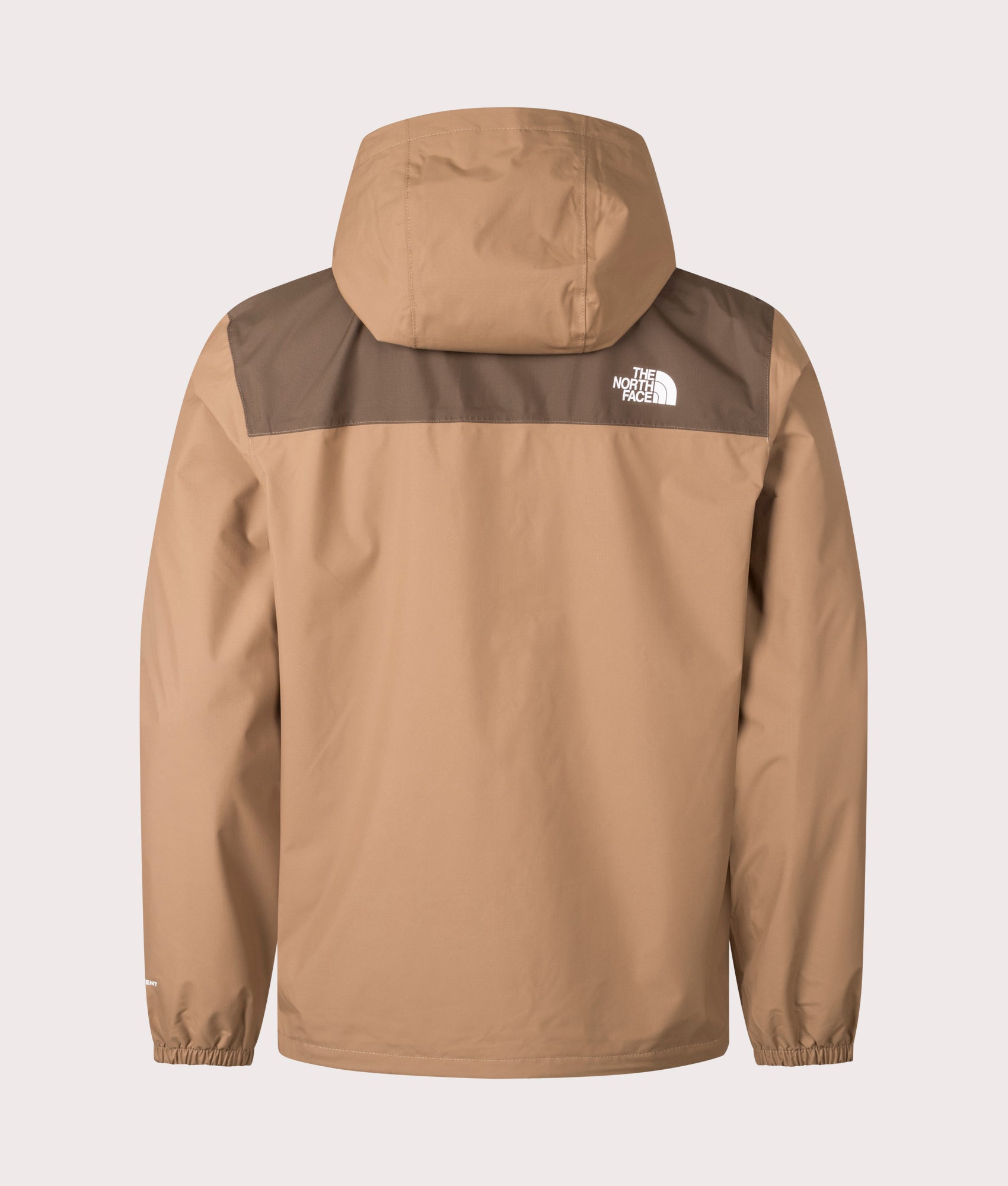 The North Face, Antora Jacket, Latte Smokey Brown, Eqvvs Menswear, back angle