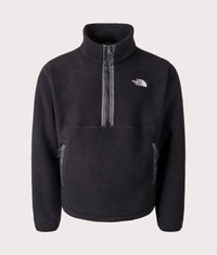Relaxed Fit Quarter Zip Fleeski: KX71 TNF Black/TNF Black 