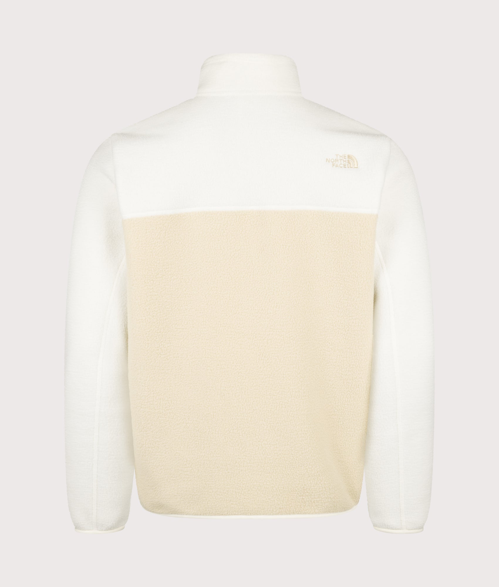 Yumiori Full Zip Fleece Sweatshirt by The North Face in Gravel. Shot by EQVVS. Back shot.