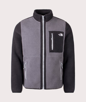Yumiori Full Zip Fleece Sweatshirt by The North Face in Anthracite Grey. Shot by EQVVS. Front shot.