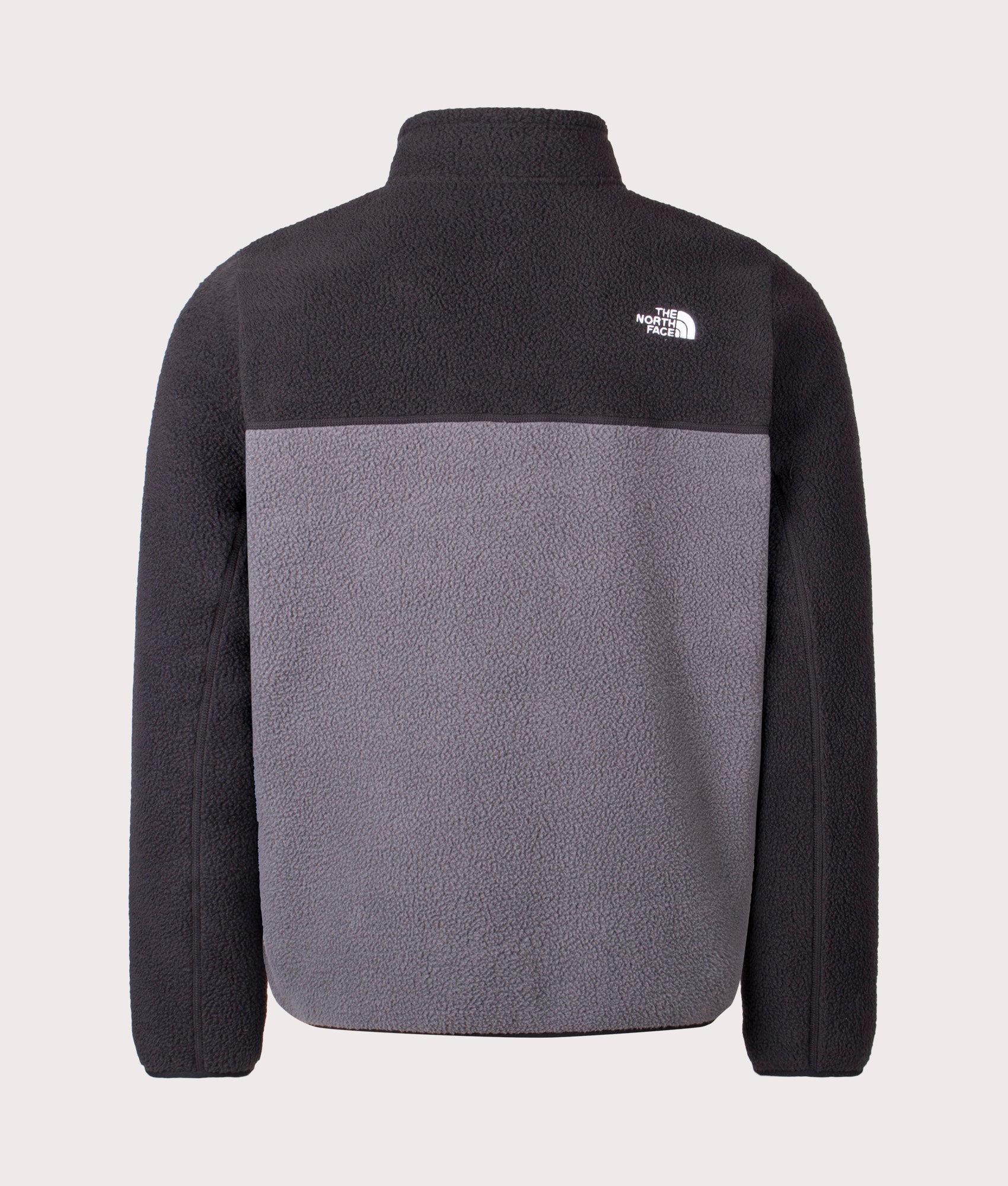 Yumiori Full Zip Fleece Sweatshirt by The North Face in Anthracite Grey. Shot by EQVVS. Back shot.