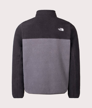 Yumiori Full Zip Fleece Sweatshirt by The North Face in Anthracite Grey. Shot by EQVVS. Back shot.