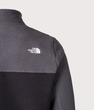 Yumiori Quarter Zip Fleece Sweatshirt in TNF Black/Asphalt Grey/Monument Grey  | The North Face | EQVVS | Back detail shot 
