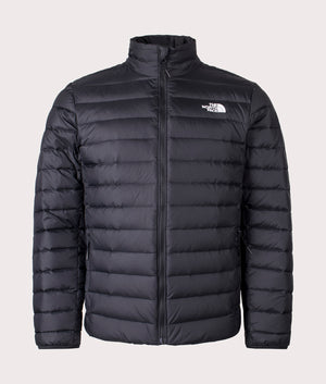 The North Face Classic Down Jacket in TNF Black at EQVVS Menswear. Front shot.