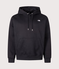 Relaxed Fit Essential Simple Dome Hoodie: JK3 TNF Black 