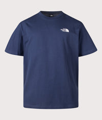 Oversized Fit Essential T-Shirt: 8K21 Summit Navy 