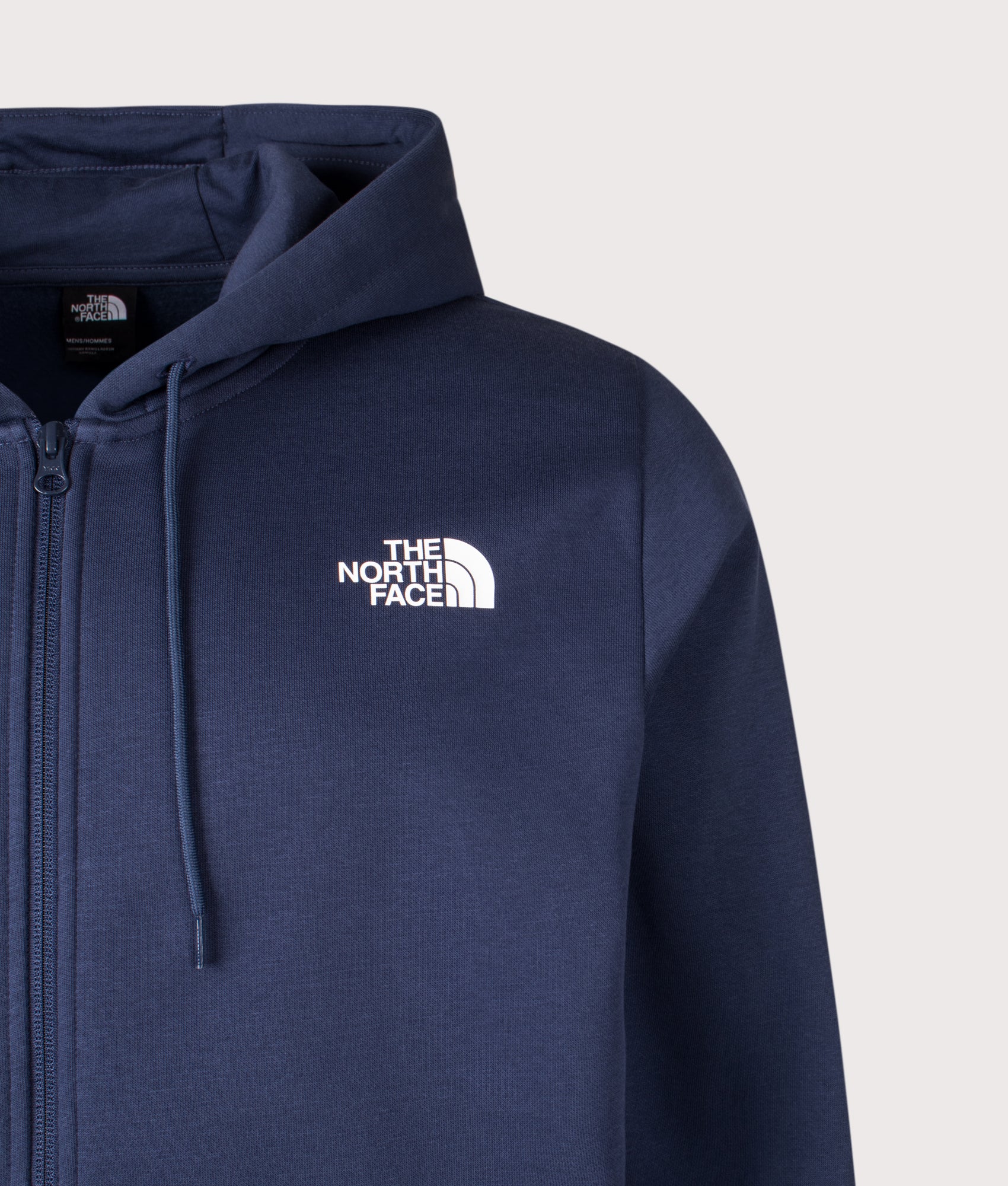 Dome Full Zip Hoodie. Shot by EQVVS. Front detail shot.