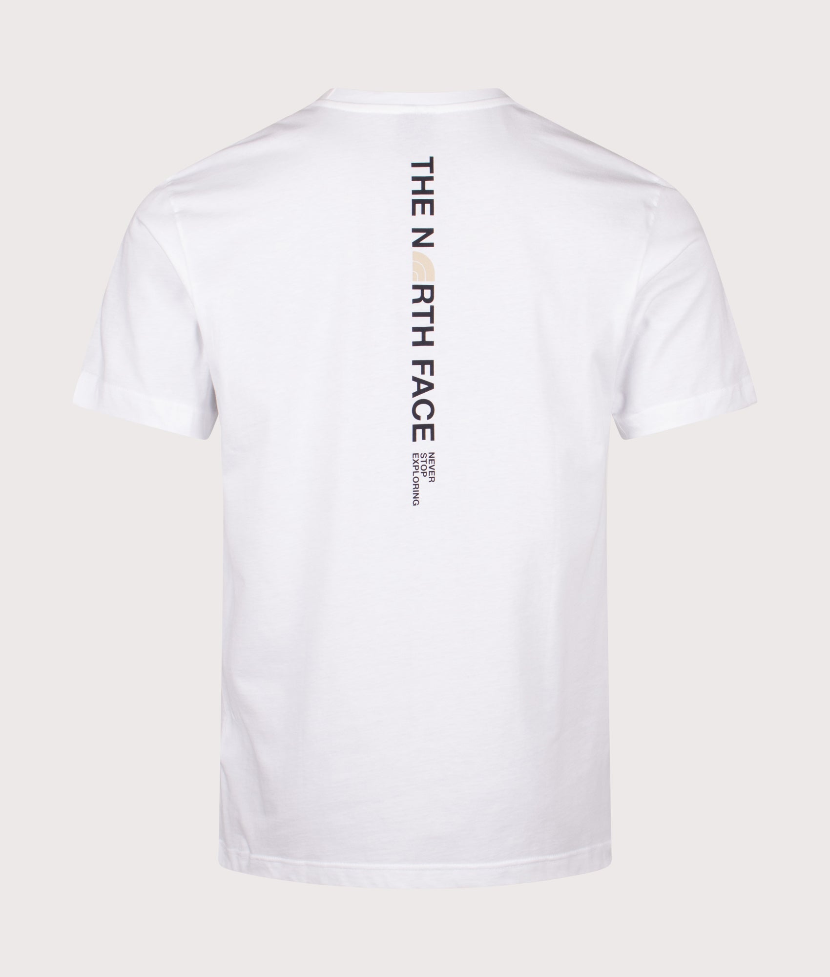 Vertical Logo T-Shirt. Shot by EQVVS. Back shot.