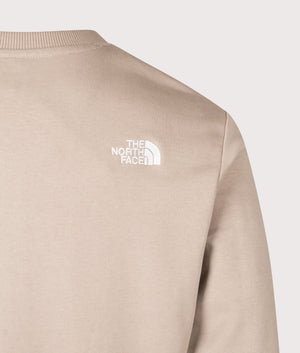 Essential Lite Crew Neck Sweatshirt. Shot by EQVVS. Back detail shot.