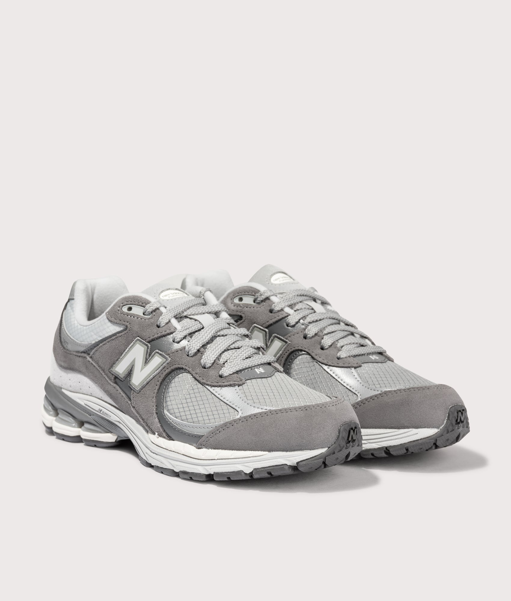 New Balance, 2002R Sneakers, Castlerock, Eqvvs Menswear, front shot angle