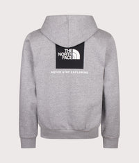 Regular Fit NSE Evolution Box Hoodie: CQO TNF Pale Grey Heather 