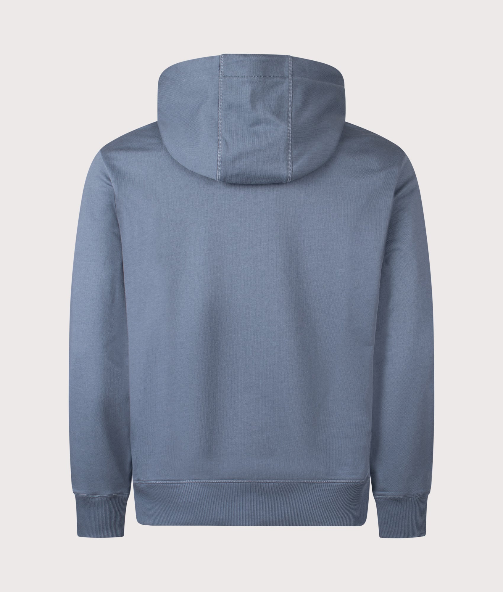Relaxed Fit Essential Hoodie in Granite Grey by The North Face. Back Shot. Shot by EQVVS.
