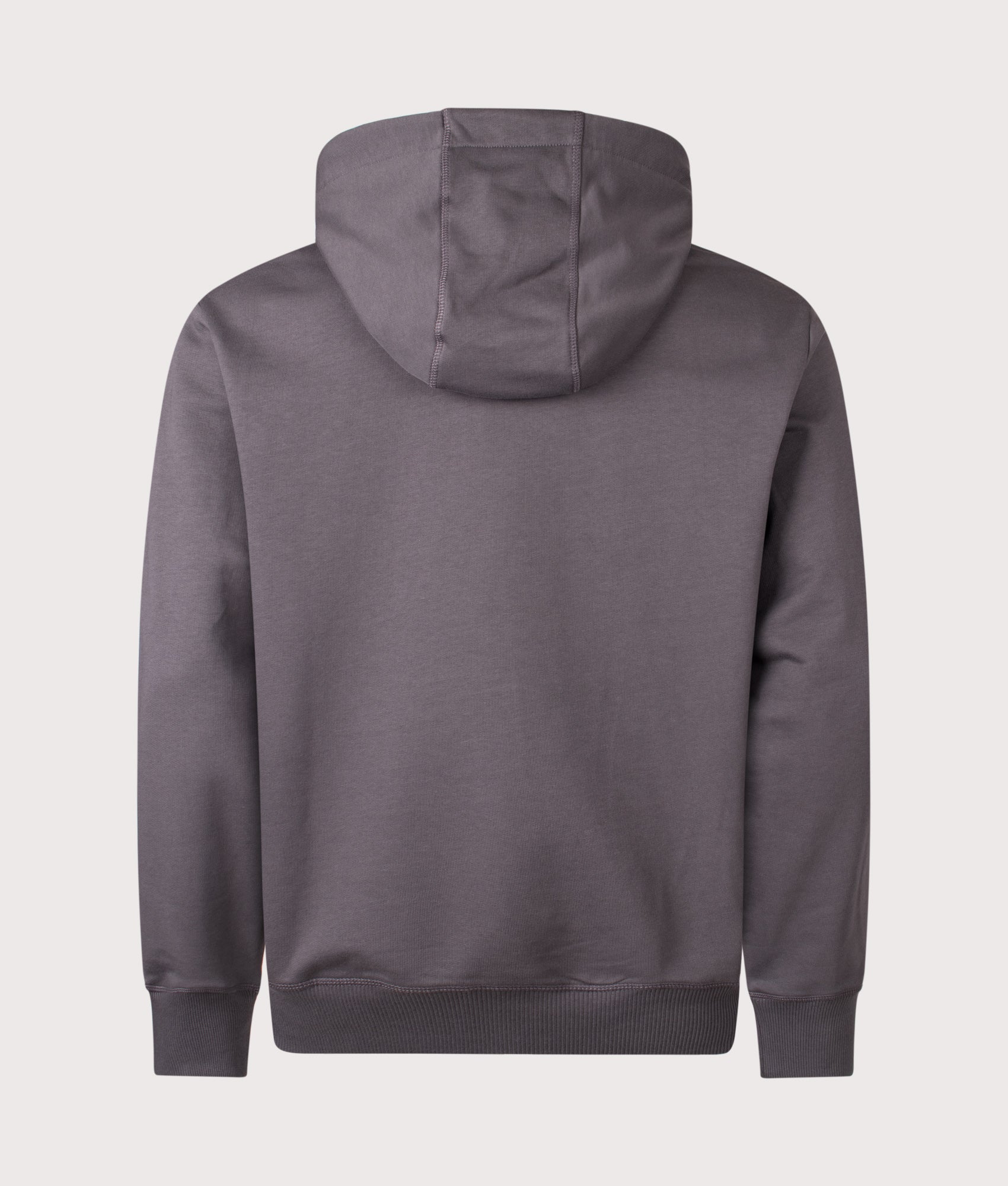 Relaxed Fit Essential Hoodie in Anthracite Grey by The North Face. Shot by EQVVS. Back Shot.