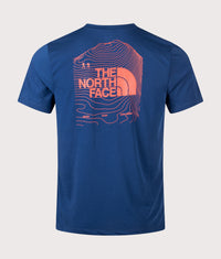 Regular Fit Bitmap Logo T-Shirt: D1R1 Estate Blue 