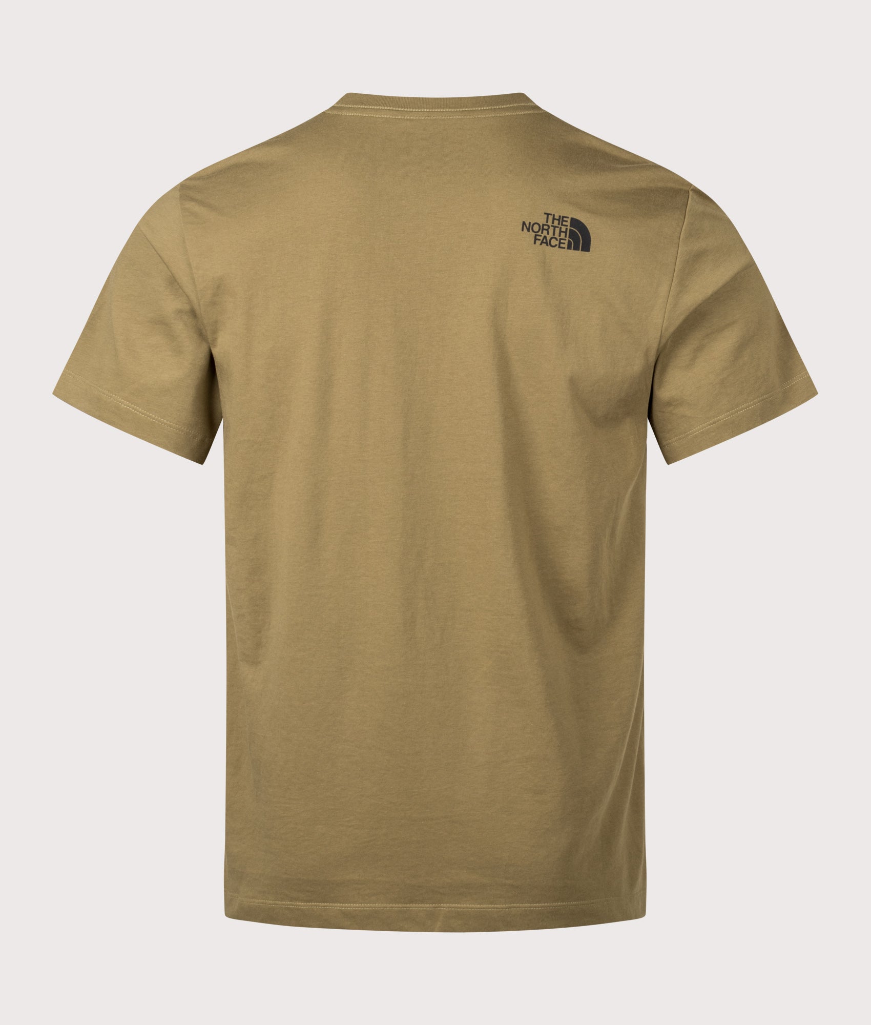 The North Face Evolution Box Half Dome T-Shirt in Cedar at EQVVS Menswear. Back shot.