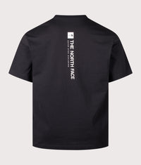 Regular Fit Vertical Graphic T-Shirt: JK3 TNF Black 