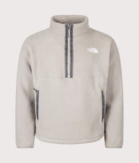 Relaxed Fit TNF Fleeski Quarter Zip Fleece: 2MB Stone Slab 